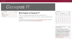 Desktop Screenshot of campusit.institutdelteatre.cat